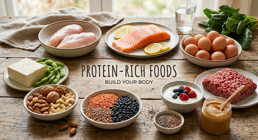 Best Protein-Rich Foods for Muscle Growth A Complete Guide