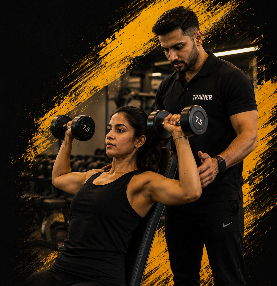 Gym Trainer Workout Session | True Elevate