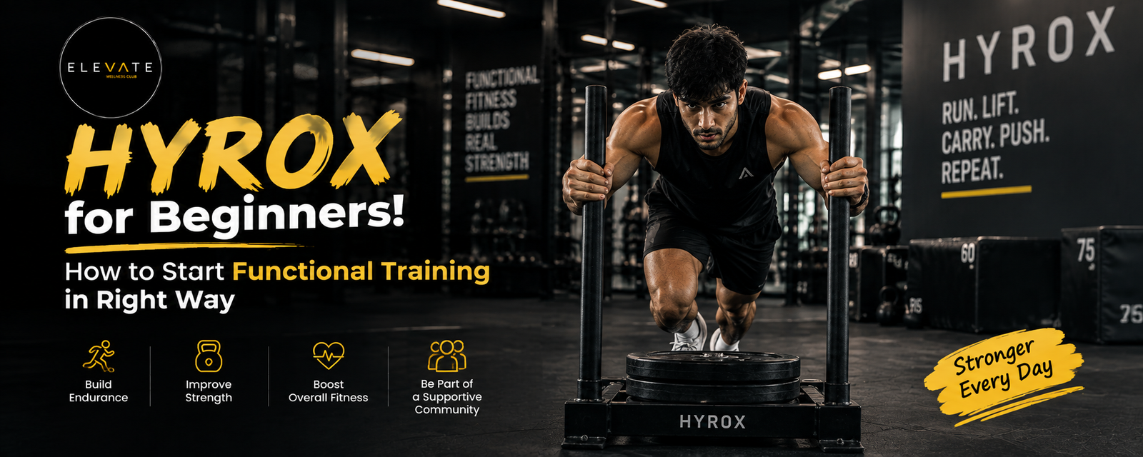 HYROX for Bignner - True Elevate.